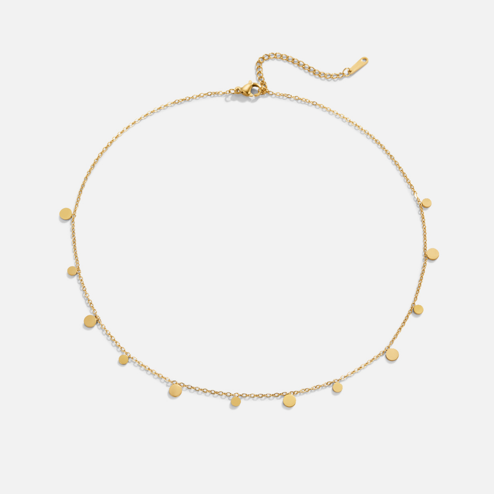 Agatha Gold Water Drop Necklace