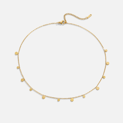 Agatha Gold Water Drop Necklace