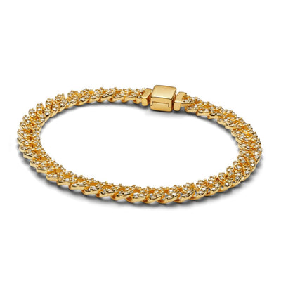 Cubic Moissanite Bracelet | Gold