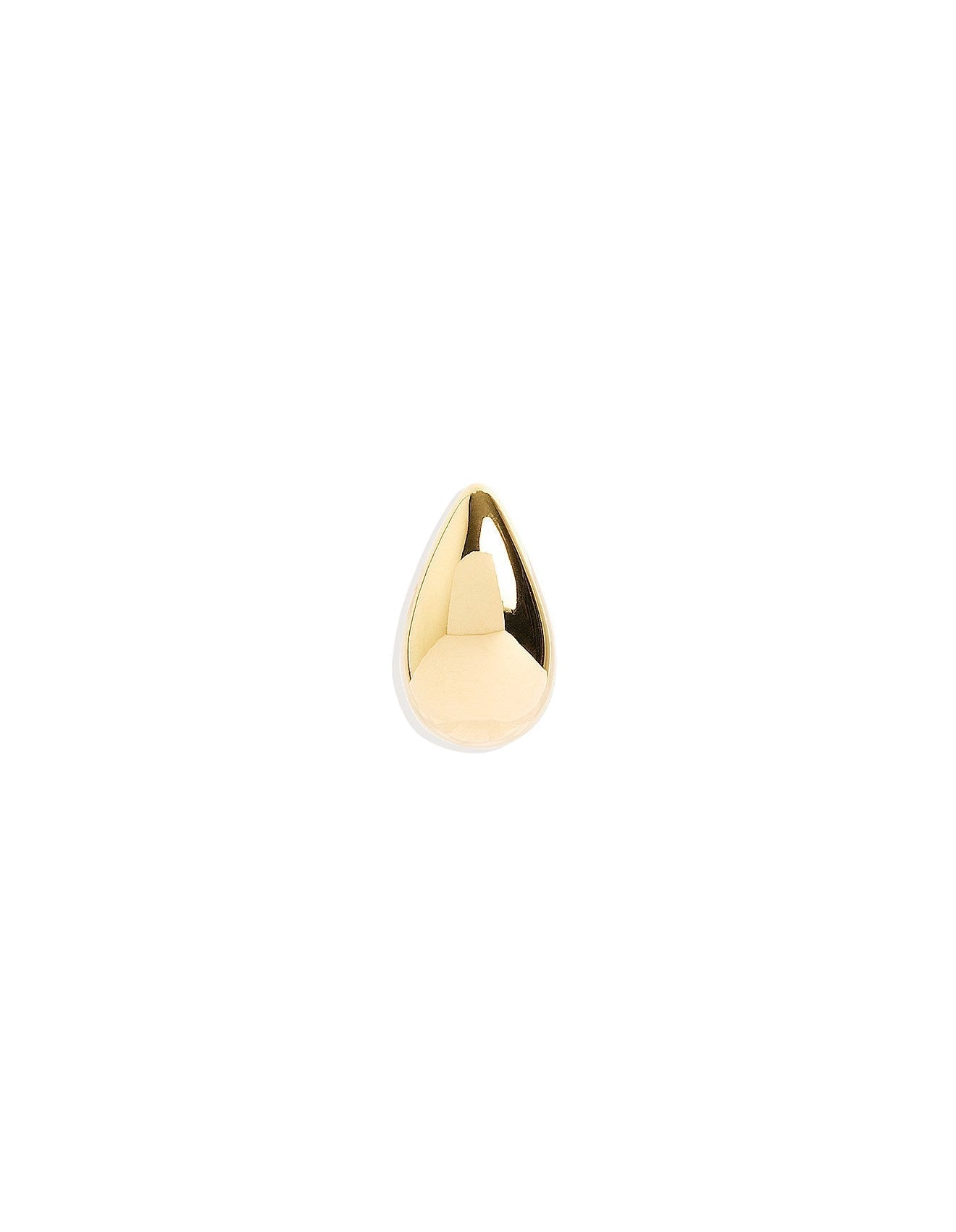 Matte Drop Earrings | Gold