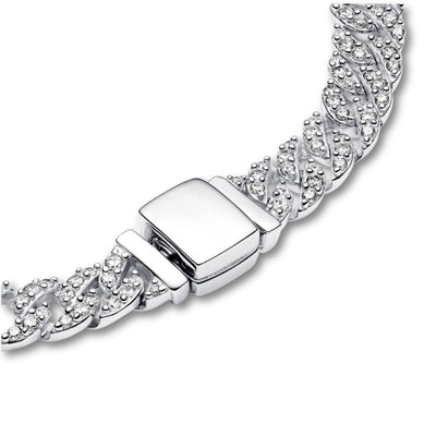 Cubic Moissanite Bracelet | Gold
