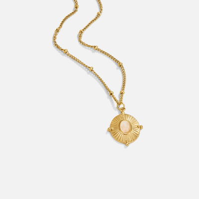Monique Vintage Wine Glass Necklace