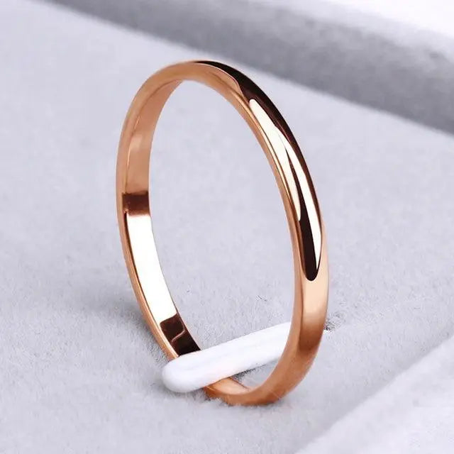Aspen™ | Simple gold and silver ring