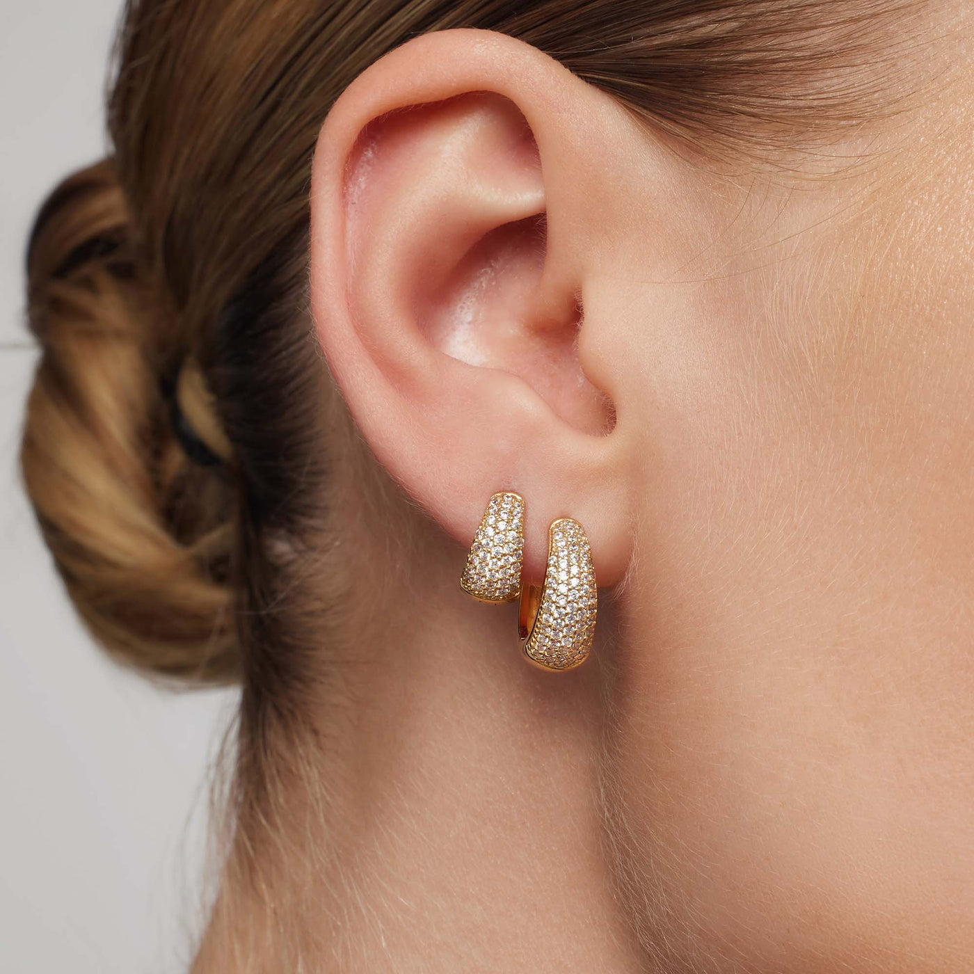 Jules Mini Earrings | Gold