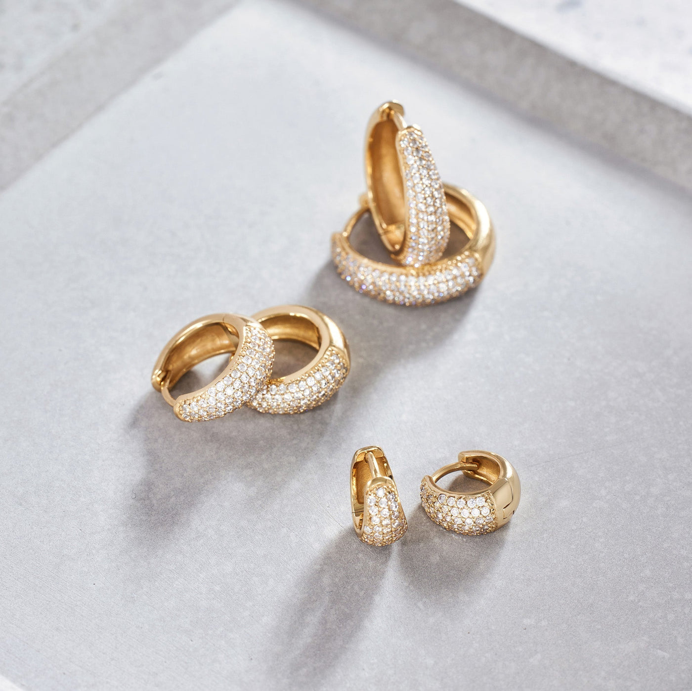 Jules Mini Earrings | Gold