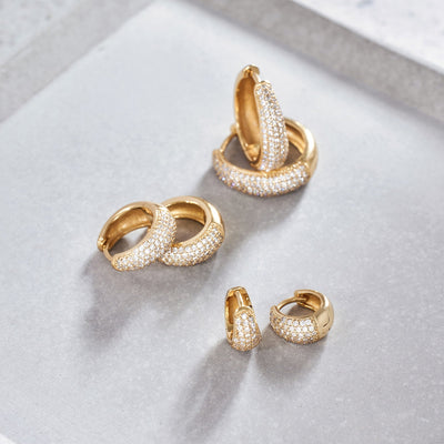 Jules Mini Earrings | Gold