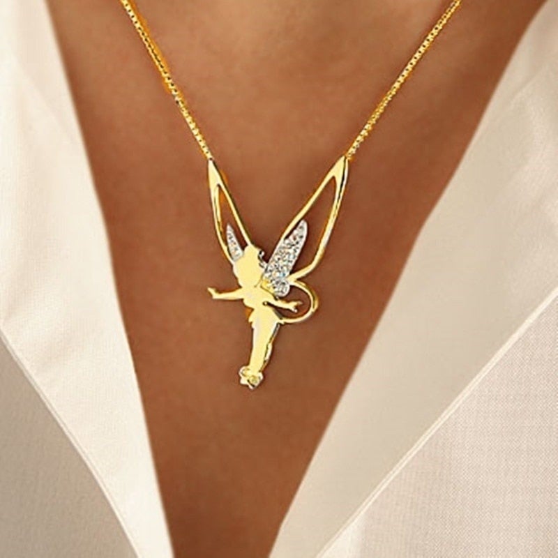 Aspen™ | Lucky Fairy Necklace in Silver