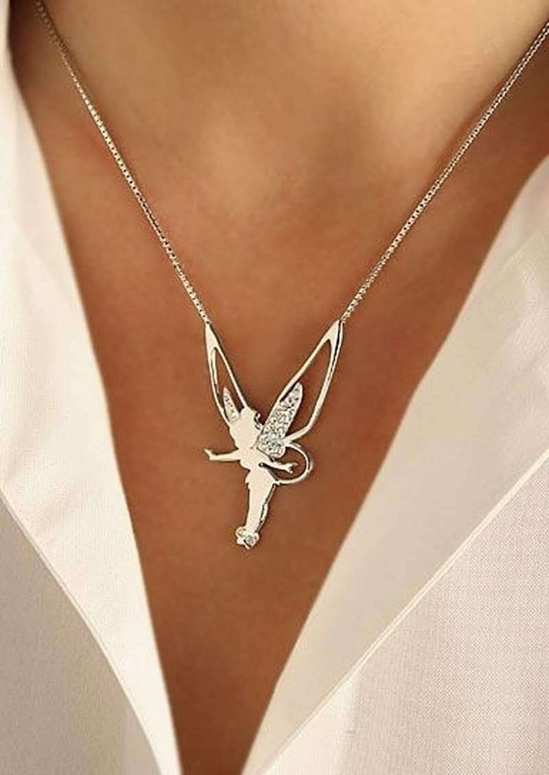 Aspen™ | Lucky Fairy Necklace in Silver