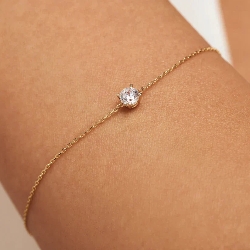 Mouizana Stone Bracelet from Kaliya | Gold