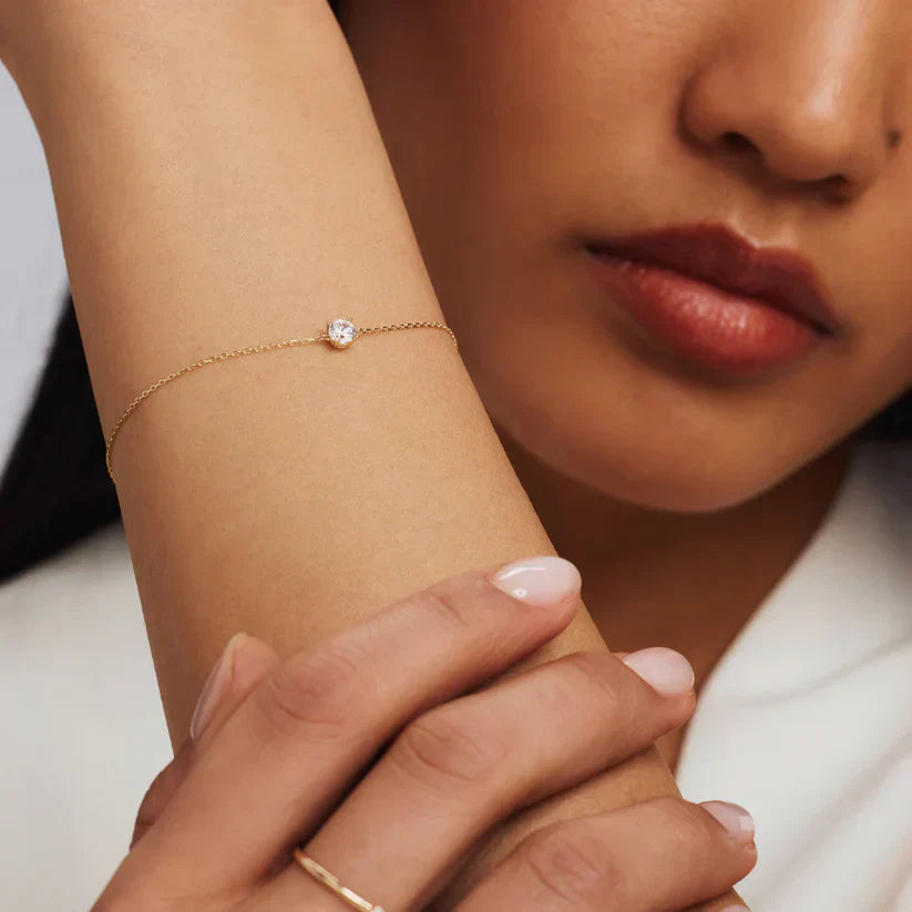 Mouizana Stone Bracelet from Kaliya | Gold