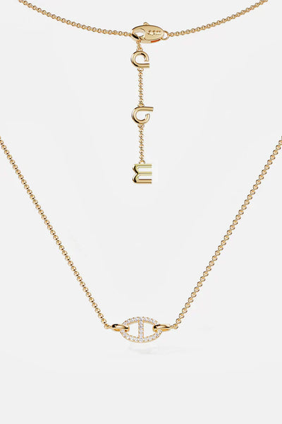 Marina Island Necklace | Gold