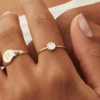 Alina Cyril Ring | Gold