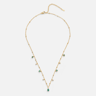 Emily Crystal Pendant Necklace