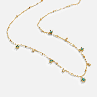 Emily Crystal Pendant Necklace