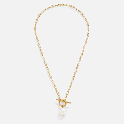 Ava Freshwater Pearl Gold Chain