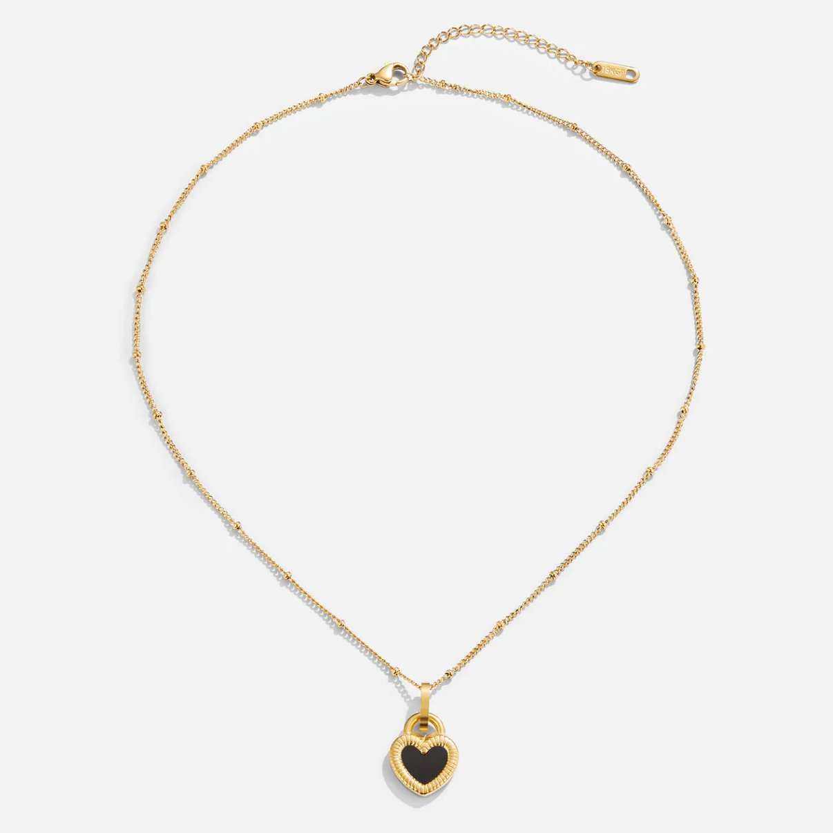 'Falling For You' Double-Sided Heart Necklace