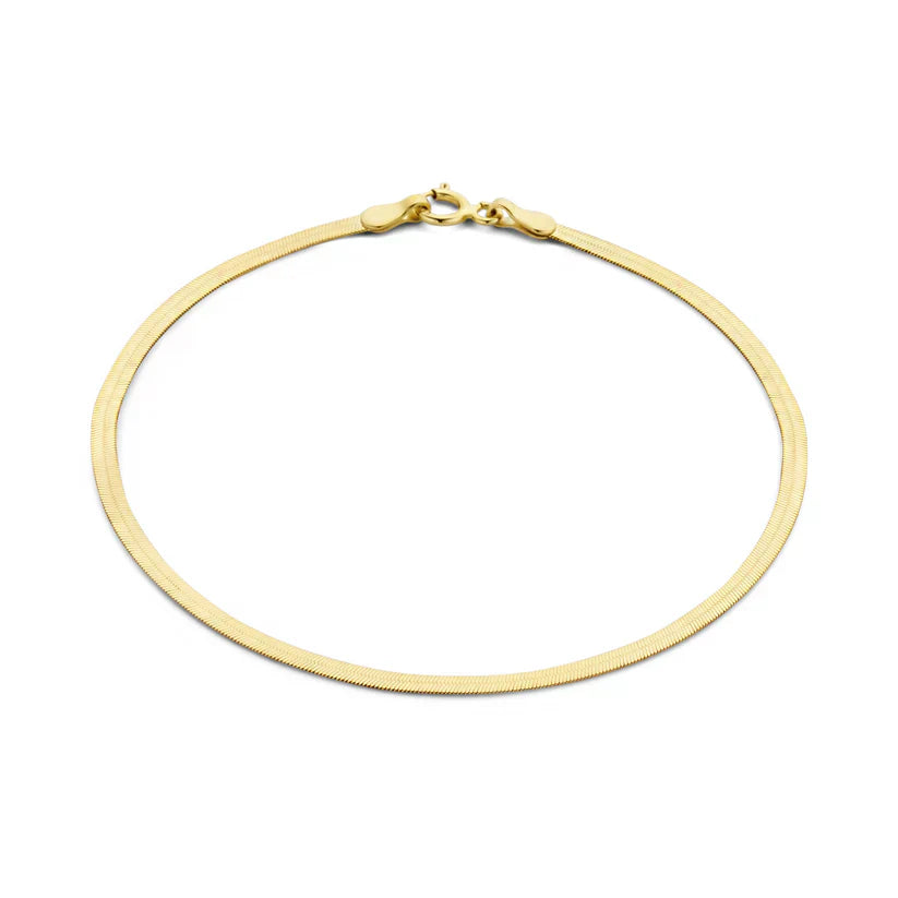 Sun Snake Bracelet | Gold