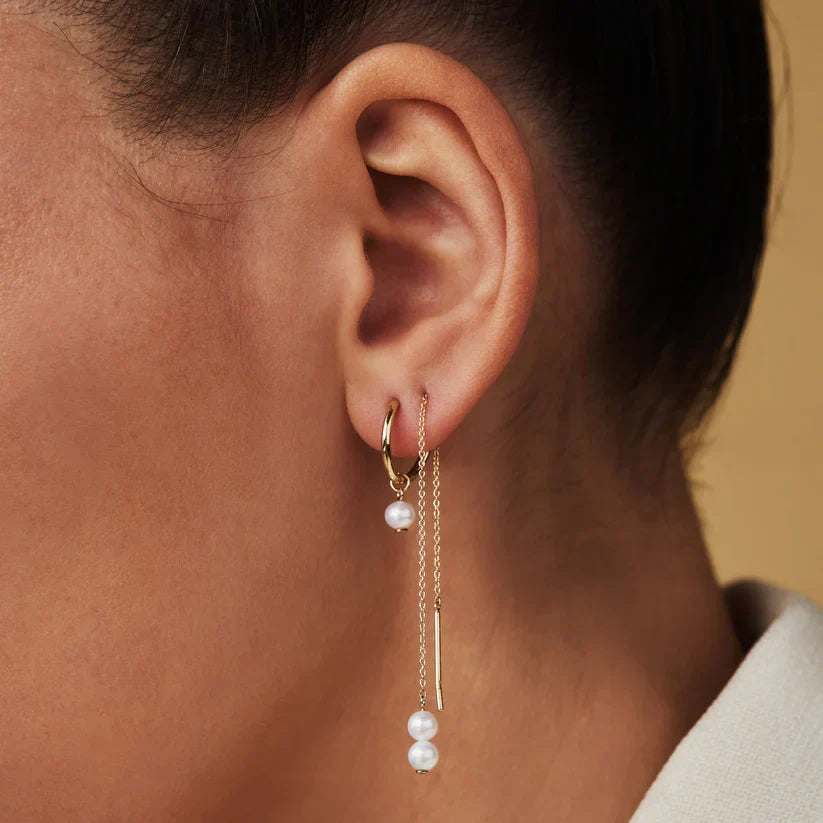 Dalia Crystal Earrings | Gold