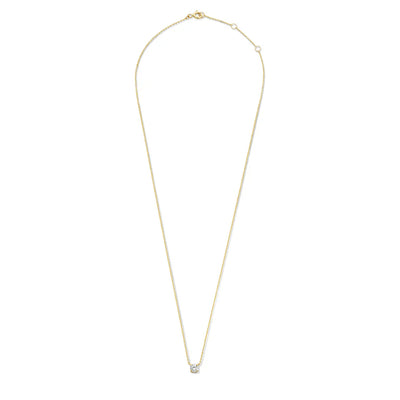 Moissanite Pendant by Kalia | Gold