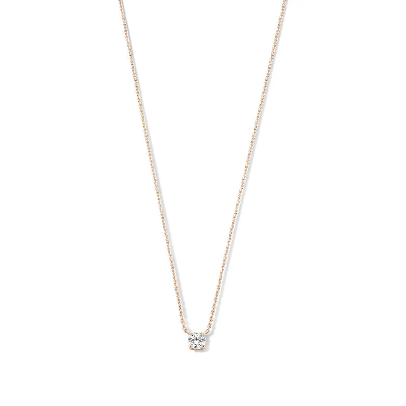 Moissanite Pendant by Kalia | Gold