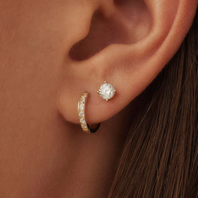 Dara Brilan Earring Set | Gold