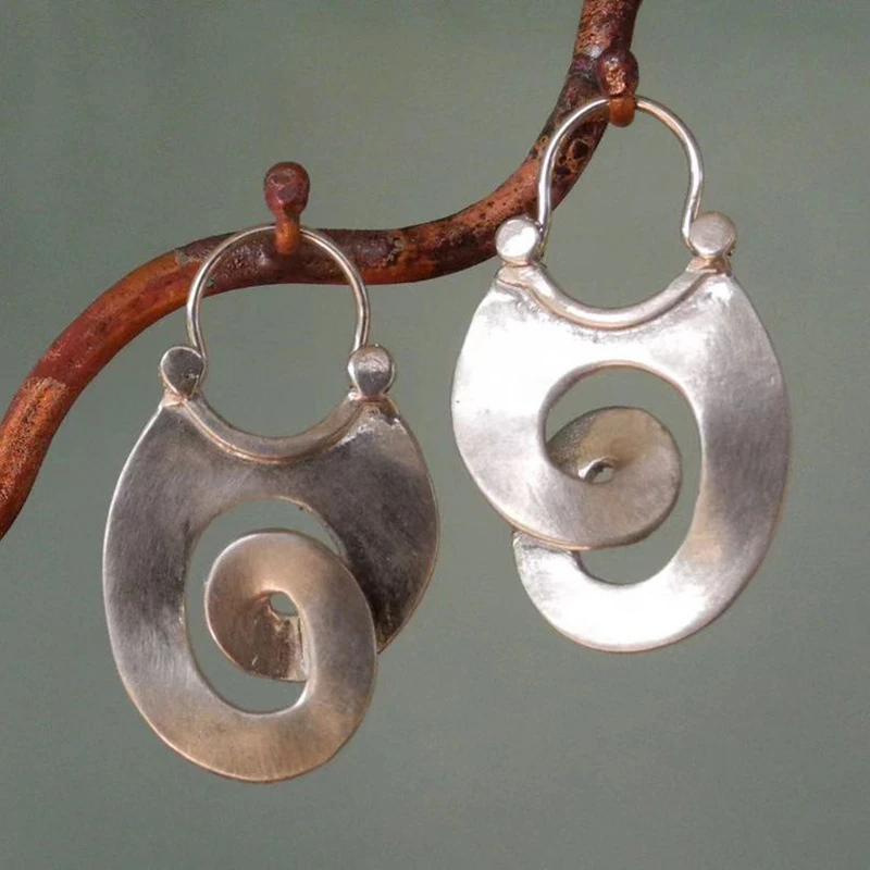 Aspen™ | Irregular Silver Earrings