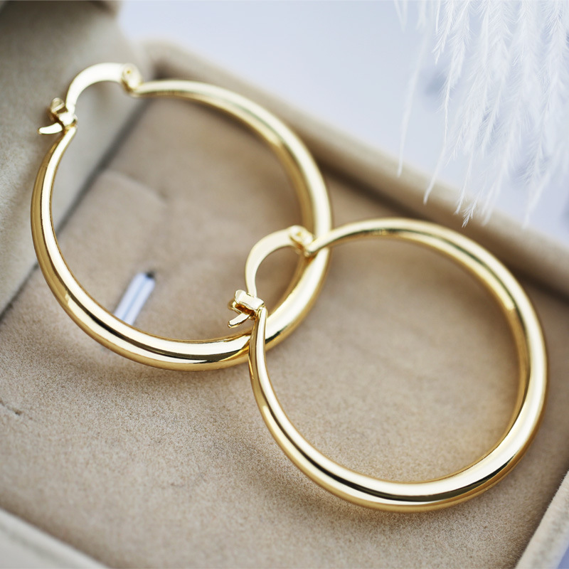 Aspen™ | Gold hoop earrings