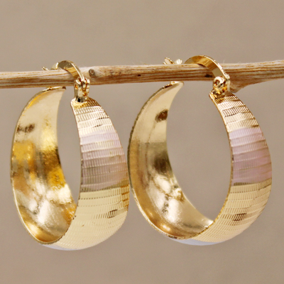 Vintage Charm Gold Earrings