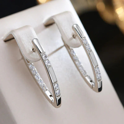 Aspen™ | Earrings with Zirconia in Gold