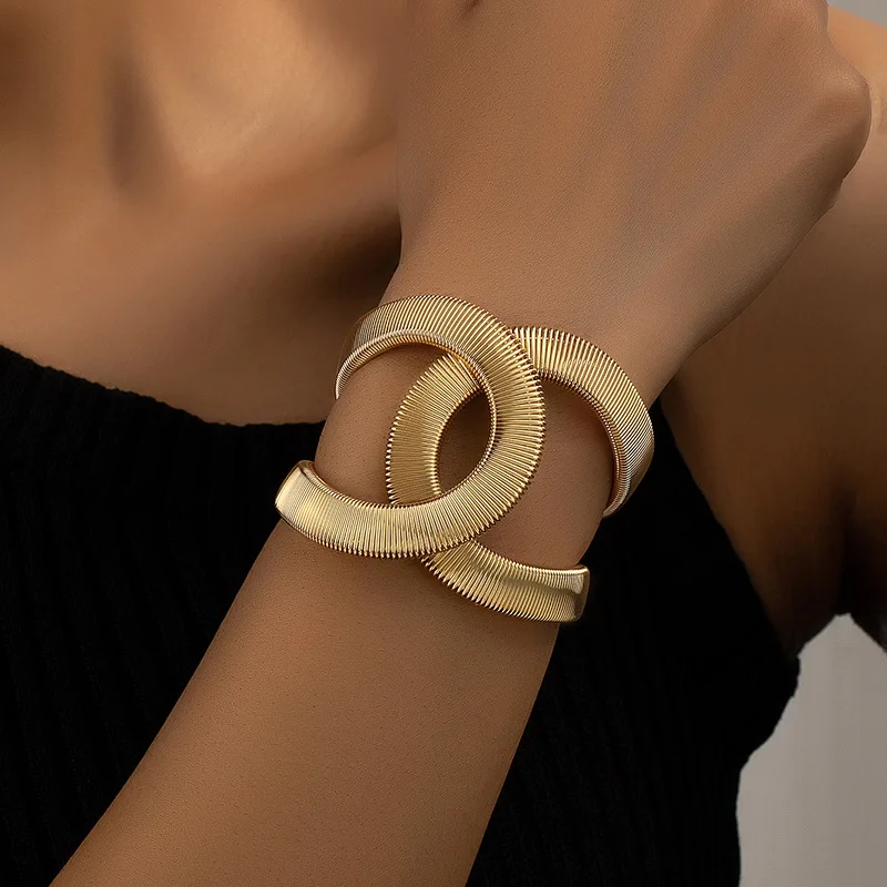 Aspen™ | Elegant Double Gold Bracelet