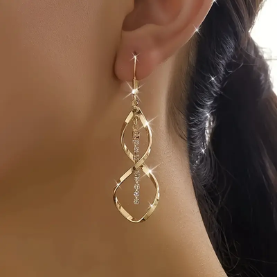 Aspen™ | Gold Spiral Earrings