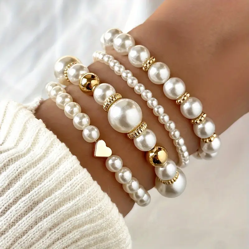 Aspen™ | Bracelet Set with Pearl