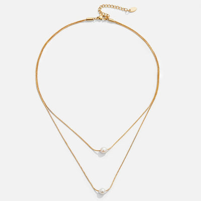 Textured Freshwater Pearl Necklace