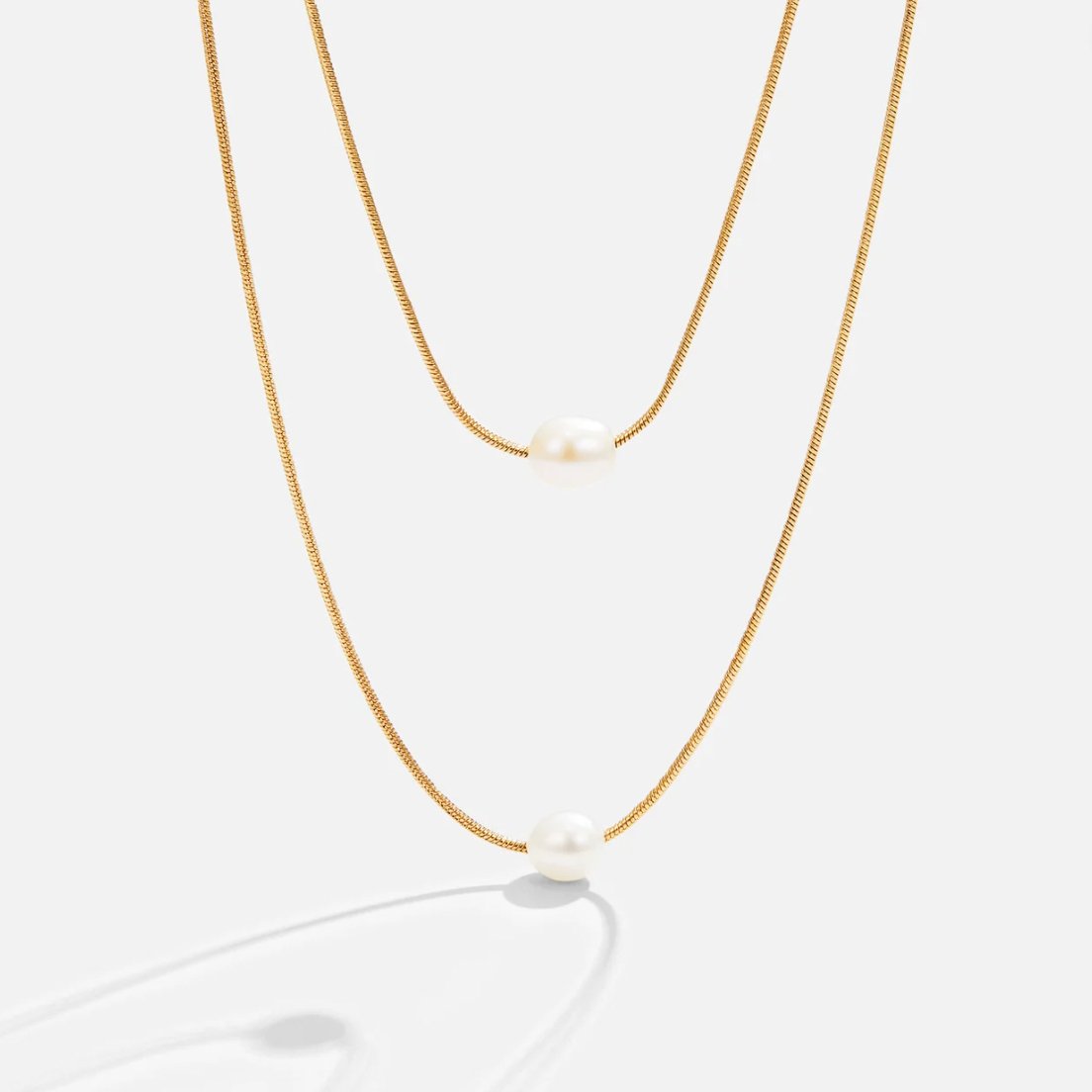 Textured Freshwater Pearl Necklace