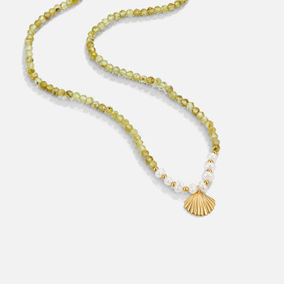 Luka Pearl and Shell Necklace