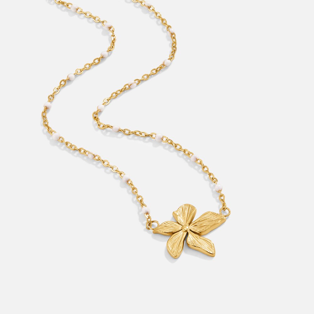 "Awakening of Spring" Pearl Necklace