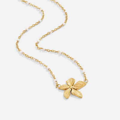 "Awakening of Spring" Pearl Necklace