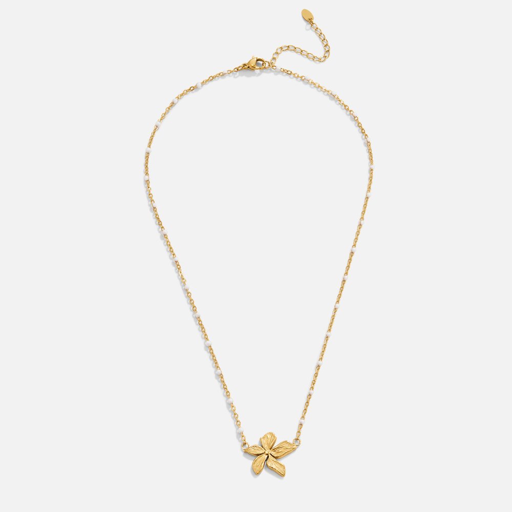 "Awakening of Spring" Pearl Necklace